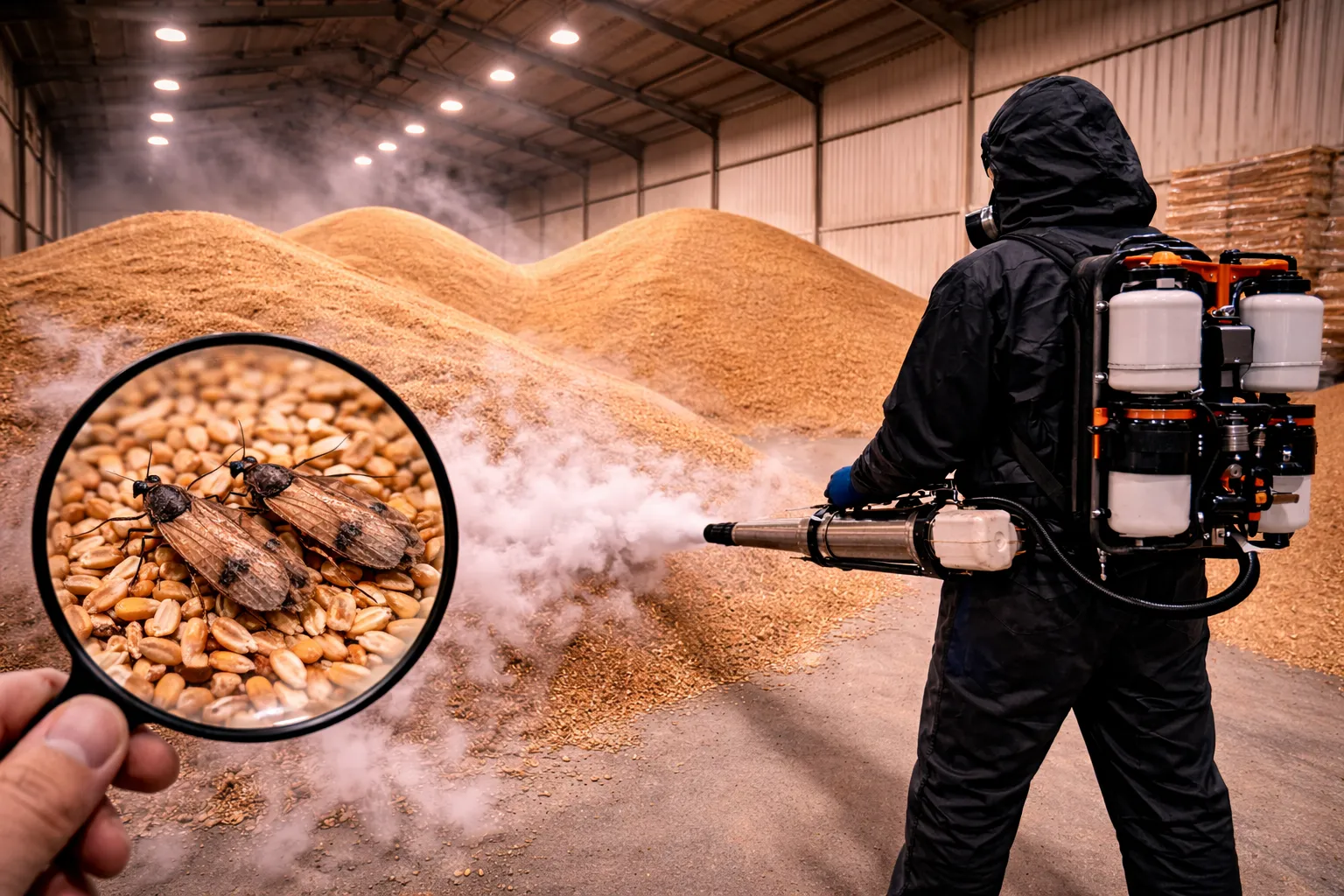 фумигация зерна по доступной цене